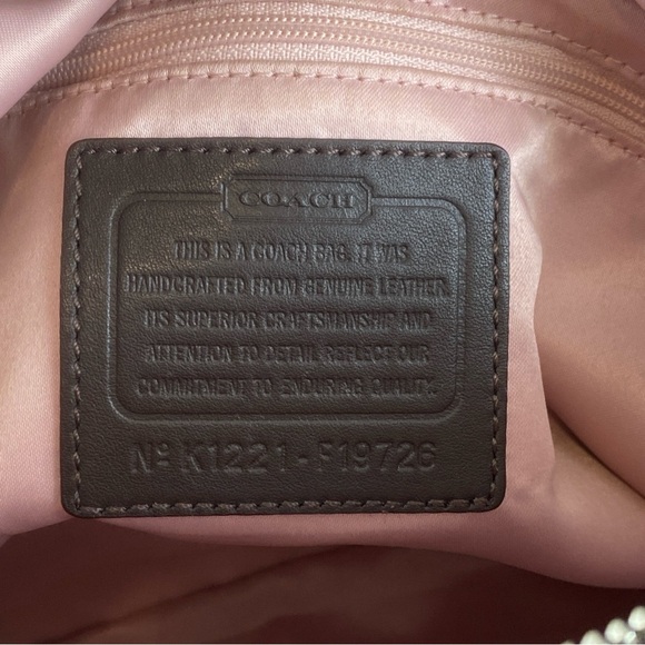 Coach Women’s Park Soft and Patent Brown‎ Leather Shoulder Satchel Bag Purse - Picture 8 of 15